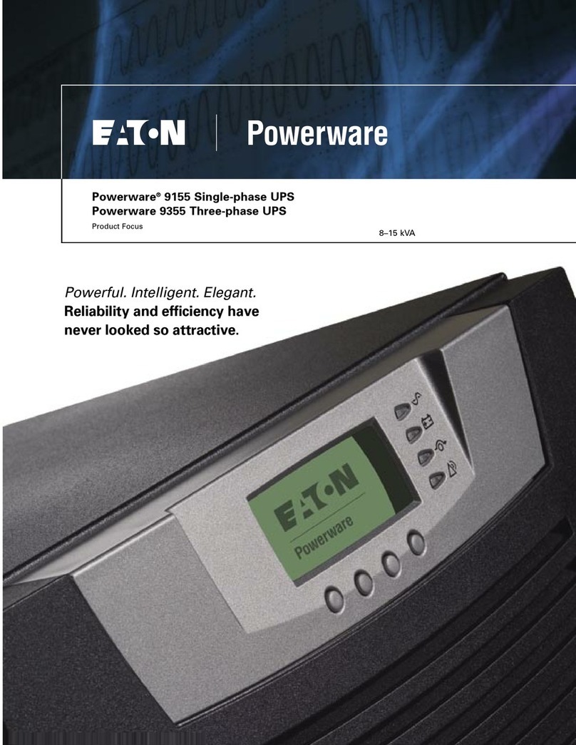 Powerware 9355 User manual