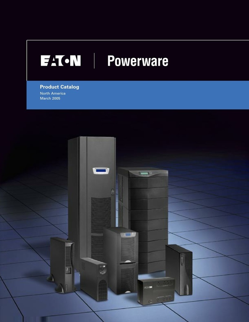 Powerware 3105 User manual Powerware 3105 User manual