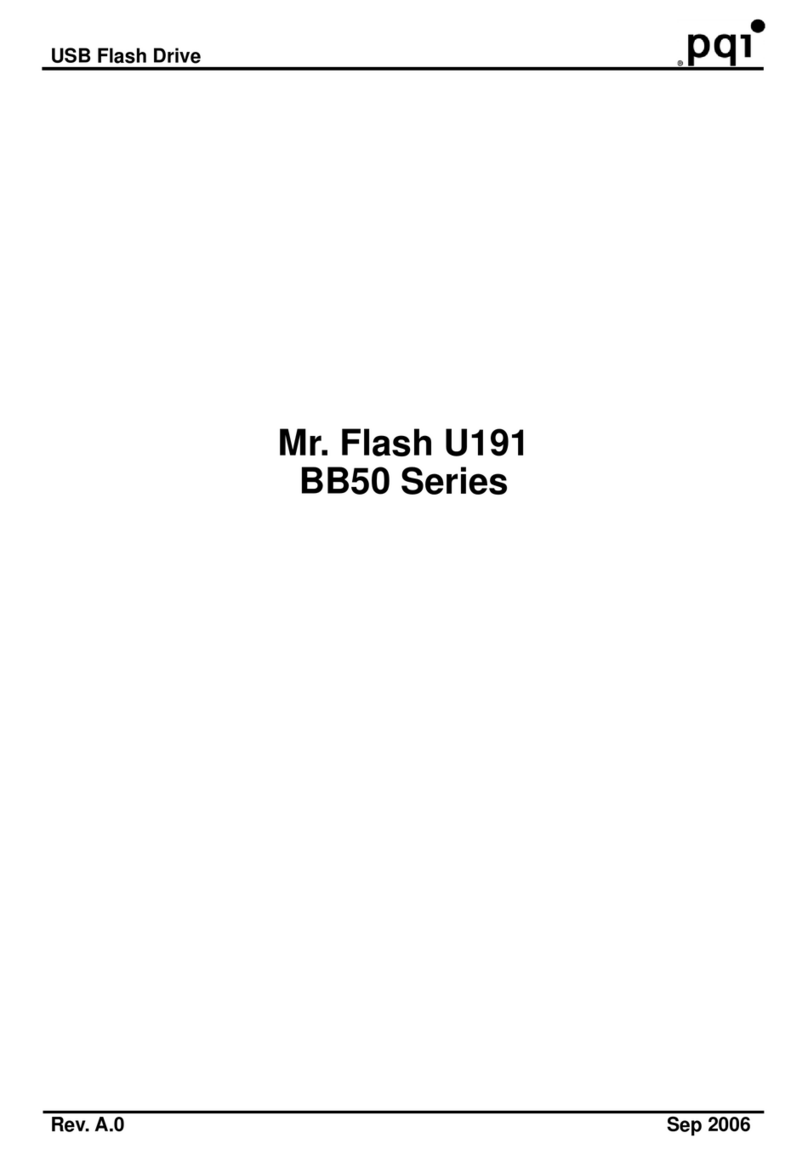 PQI Mr. Flash U191 User manual PQI Mr. Flash U191 User manual