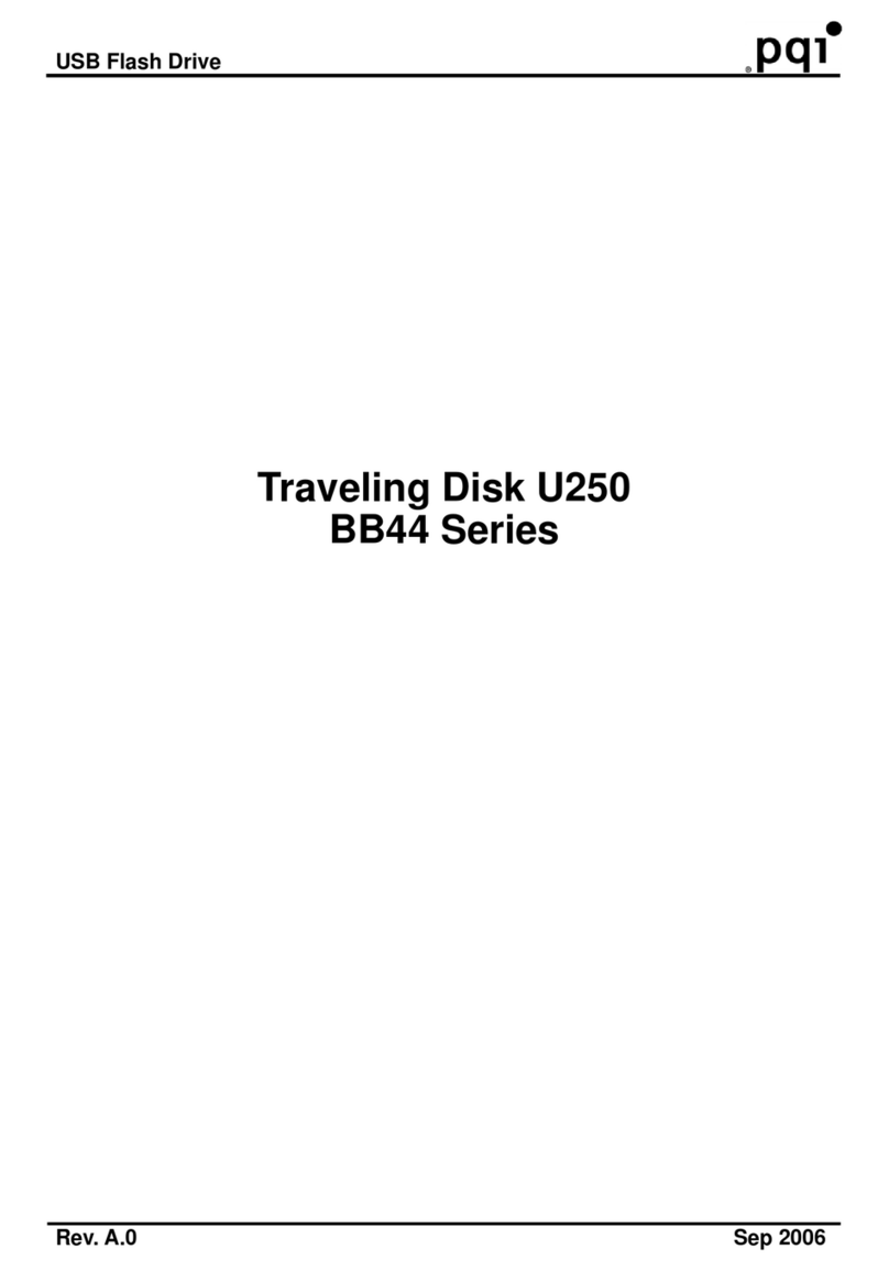 PQI Traveling Disk U250 User manual PQI Traveling Disk U250 User manual