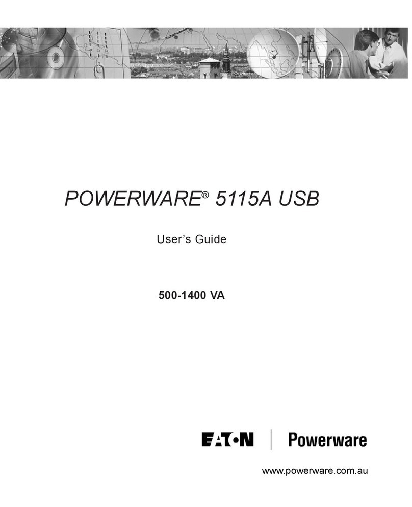 Eaton Powerware 5115A USB User manual