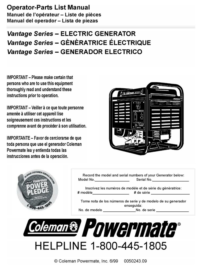 Powermate Vantage PM0475003 Datasheet