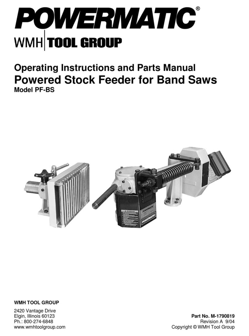 Powermatic PF-BS User manual