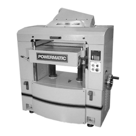 Powermatic WP2510 Service manual