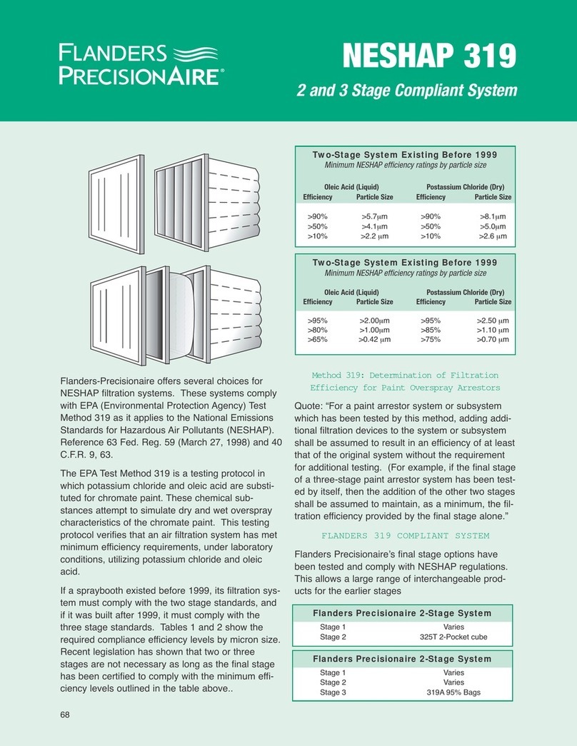 Flanders NESHAP 319 Specification sheet