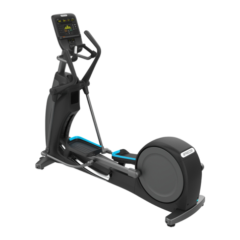 Precor ELLIPTICAL FITNESS CROSSTRAINERS EFX 835 Assembly Instructions