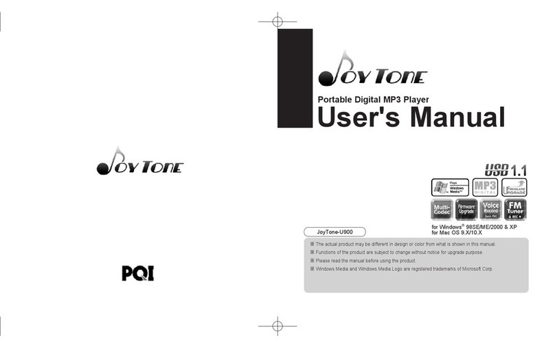 PQI JoyTone-U900 user manual