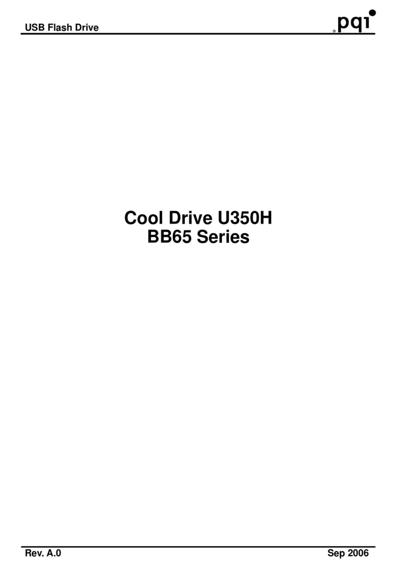 PQI Cool Drive U350H User manual PQI Cool Drive U350H User manual