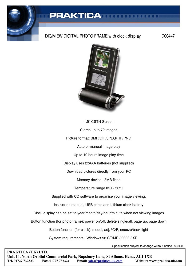 Praktica Digiview D00447 Specifications