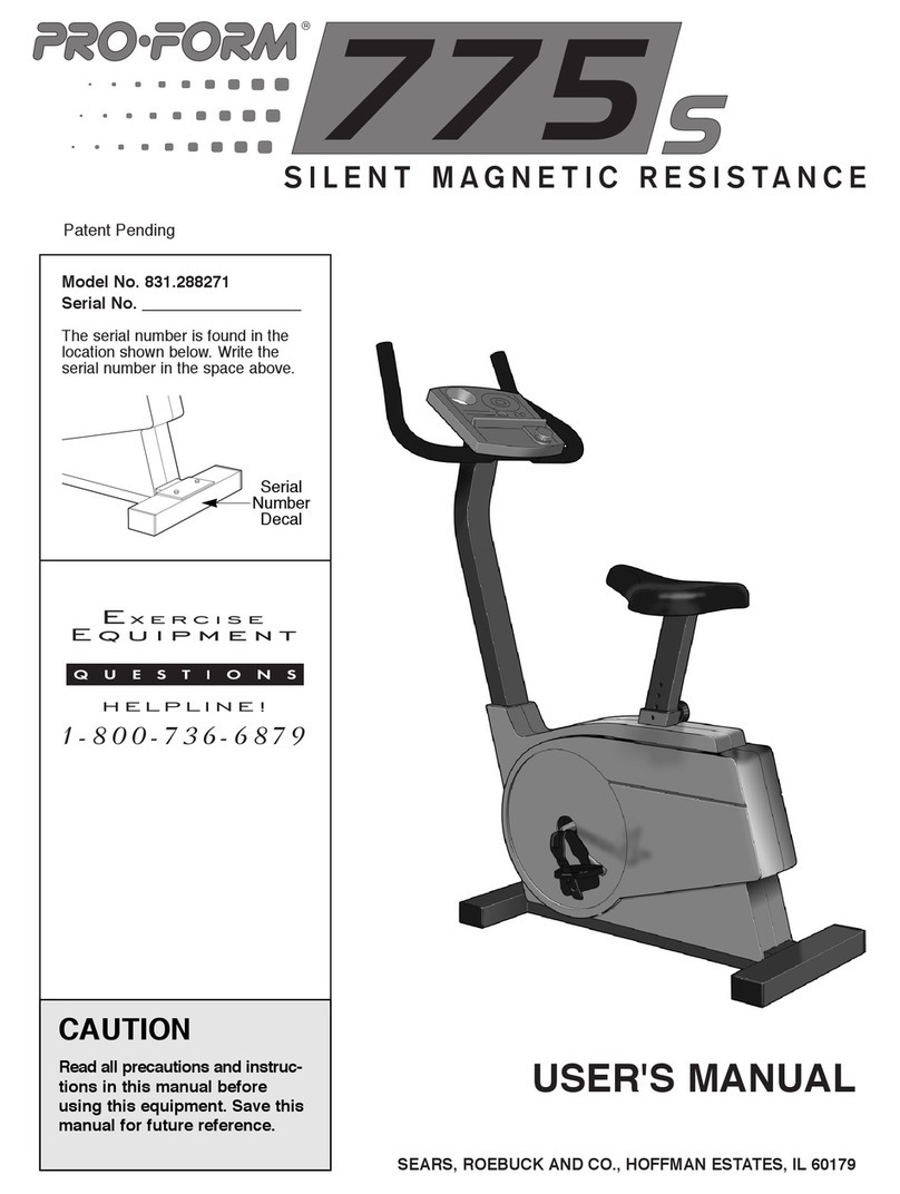 Pro-Form 831.288271 User manual