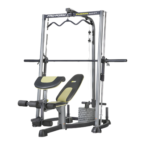 Pro-Form PFBE3006.0 user manual