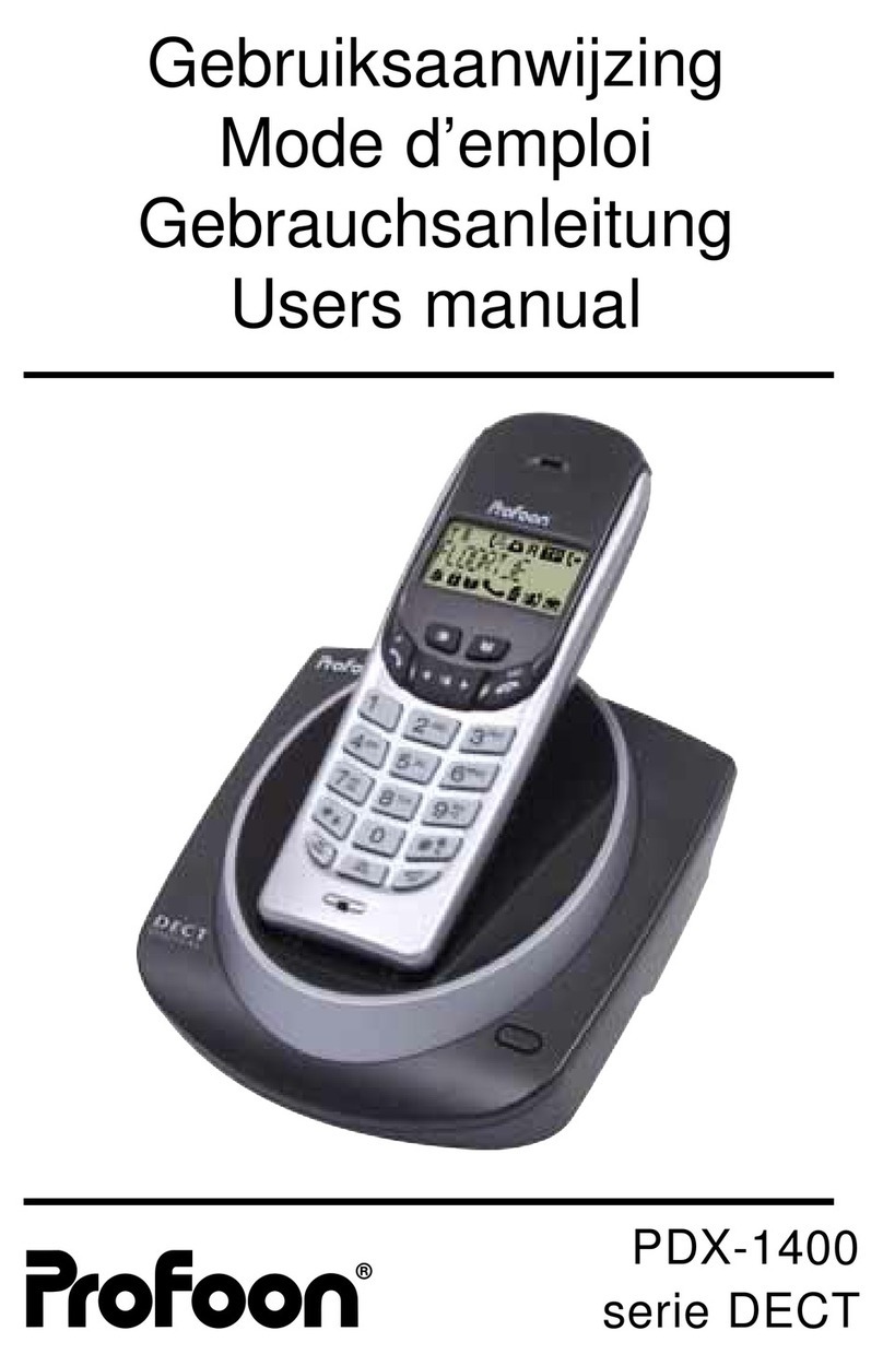 Profoon PDX-1400 user manual