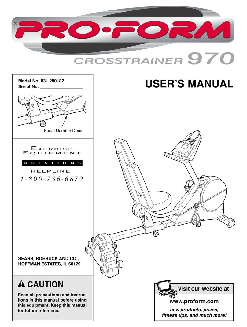 Pro-Form 831.280182 User manual