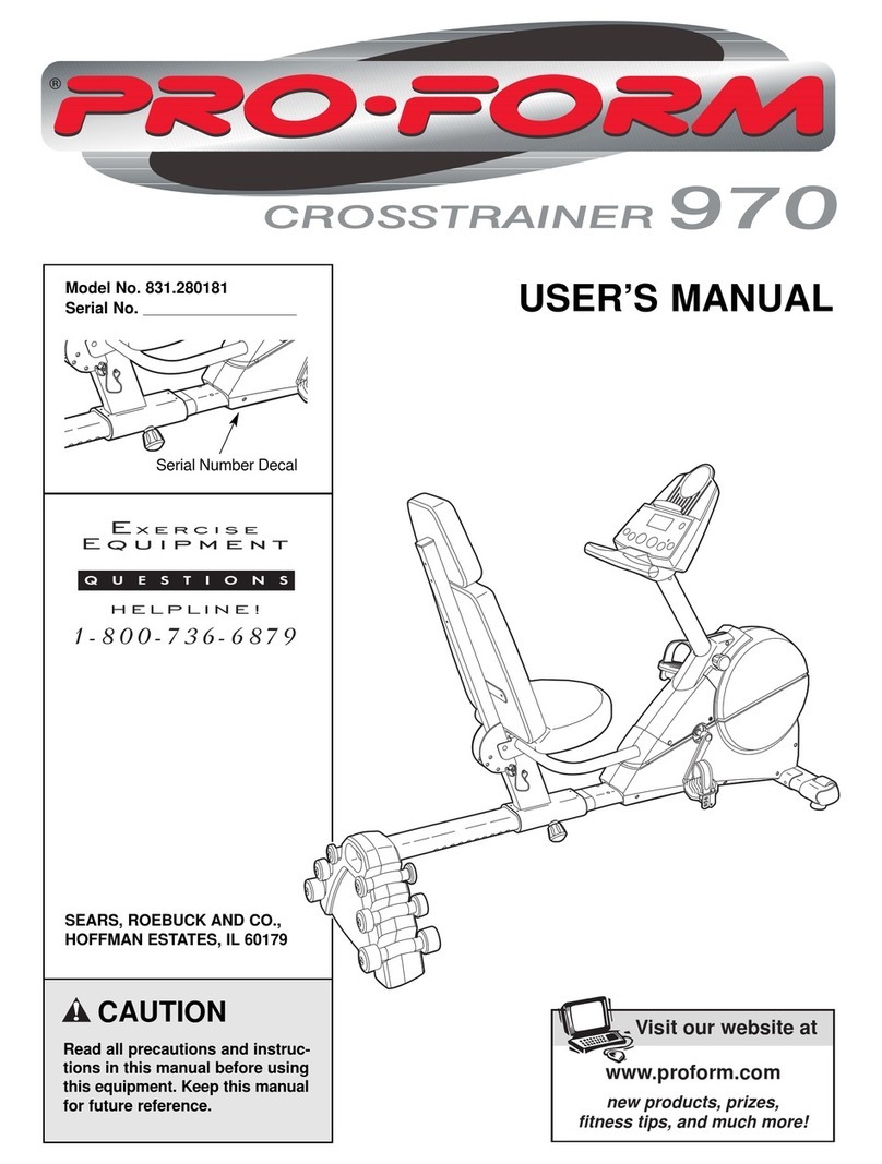 Pro-Form 831.280181 User manual