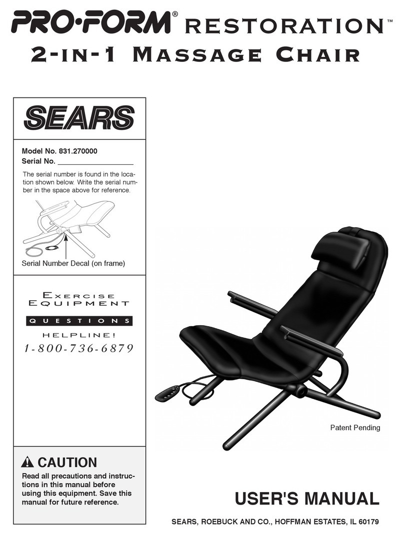Pro-Form Restoration 831.270000 user manual