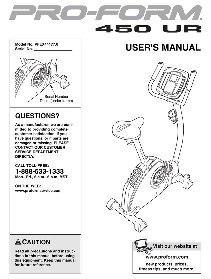 Pro-Form PFEX44177.0 User manual