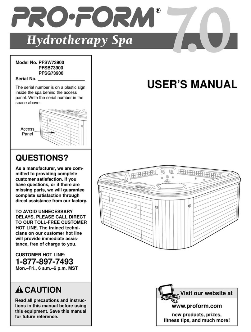 Pro-Form PFSW73900, PFSB73900, PFG73900 user manual