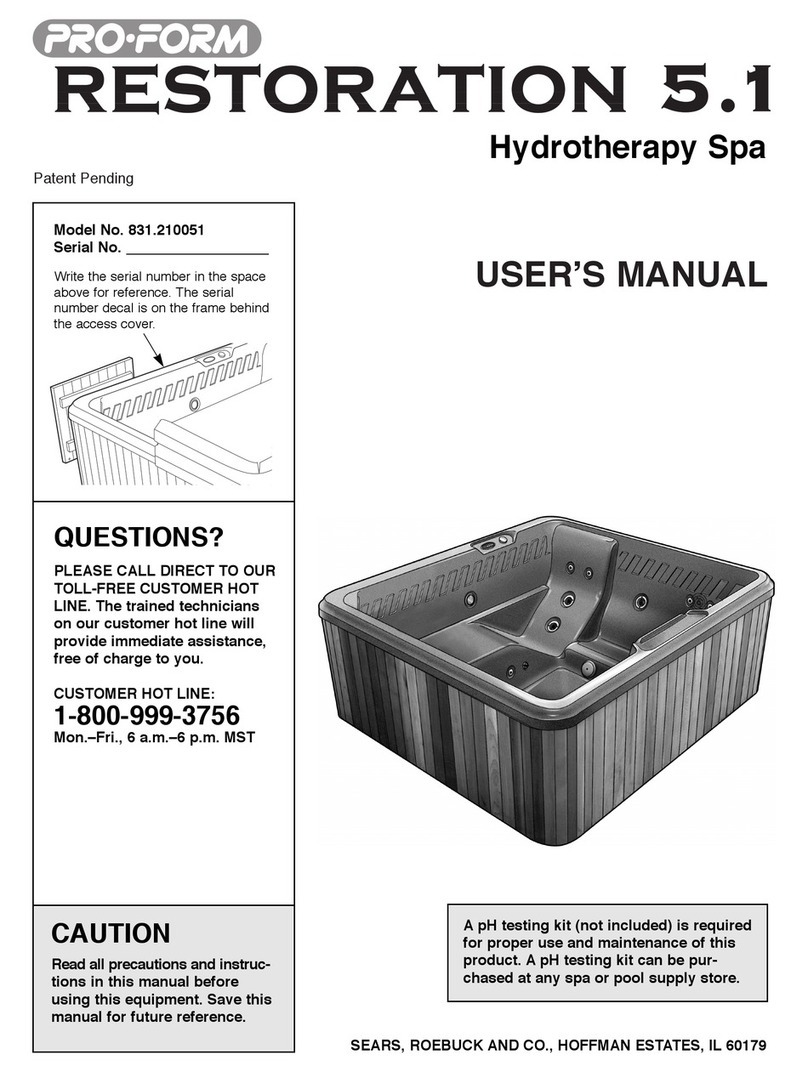 Pro-Form 831.210051 User manual