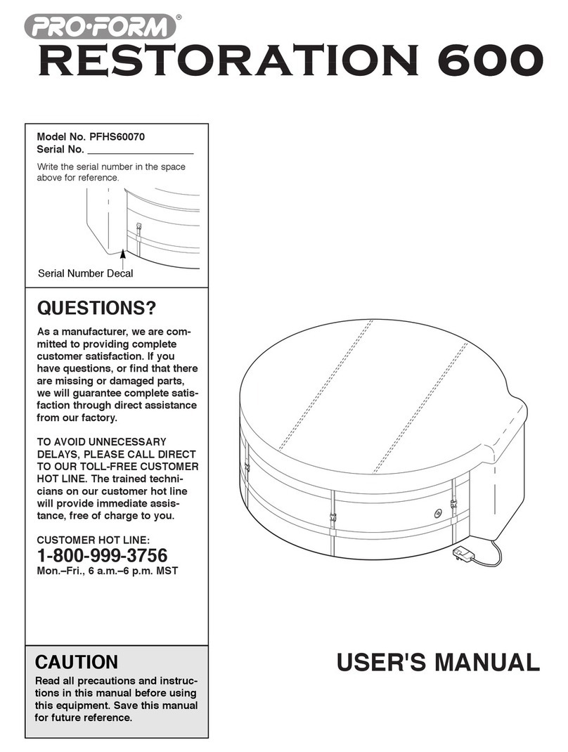 Pro-Form PFHS60070 User manual