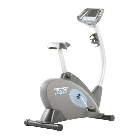 Pro-Form XP 100 U 831.21641.0 user manual