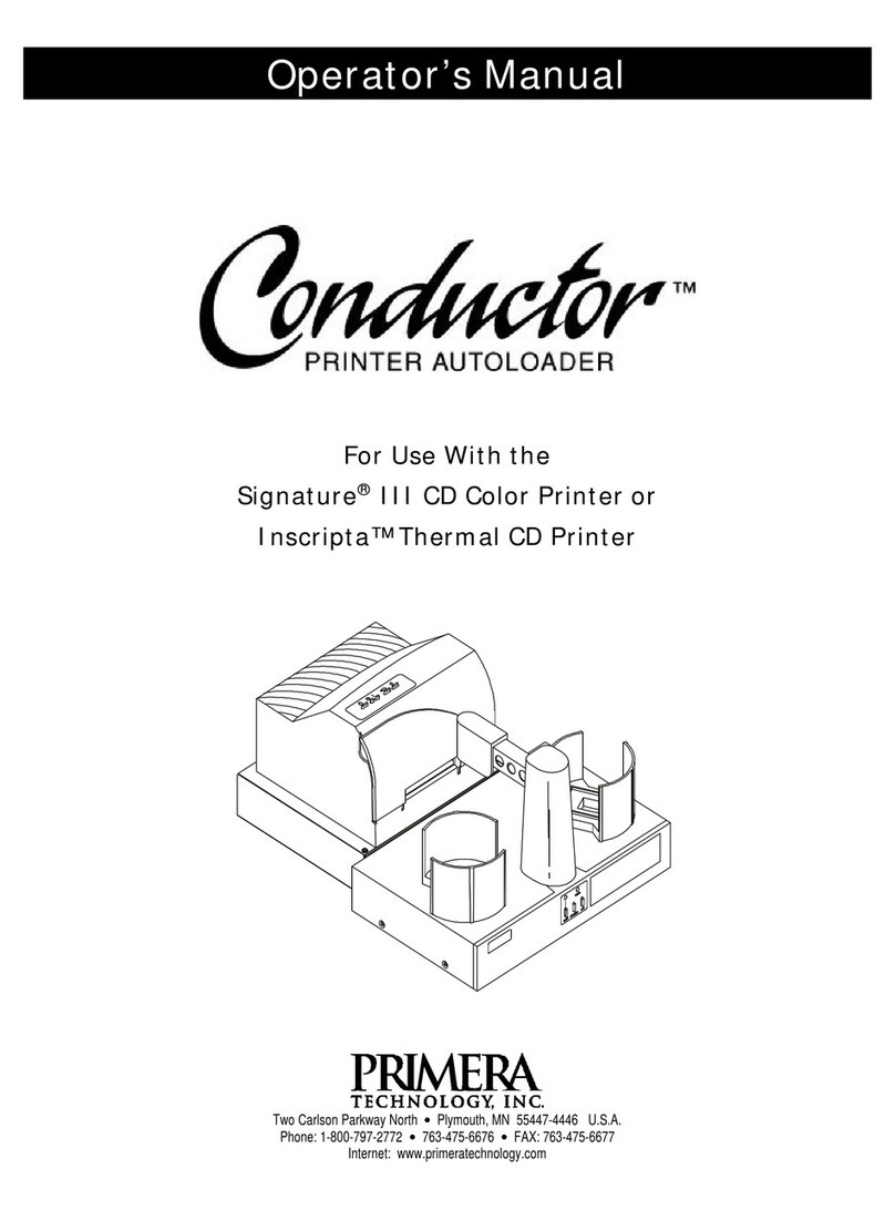 Primera Signature User manual