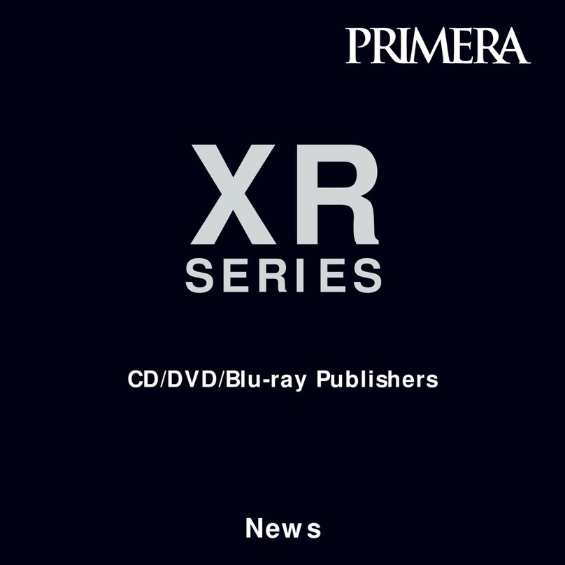 Primera XR Series User manual