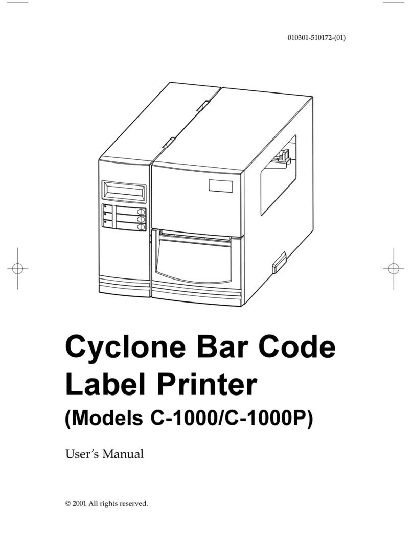 Primera Cyclone C-1000 User manual