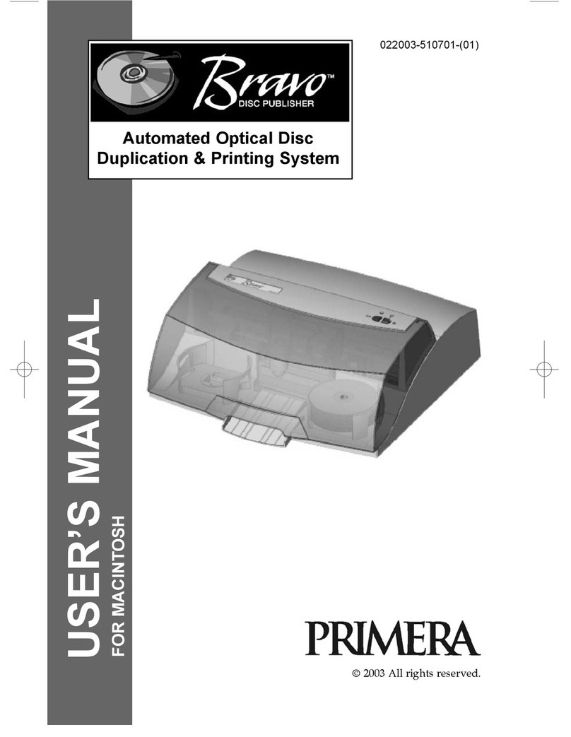Primera BravoTM user manual