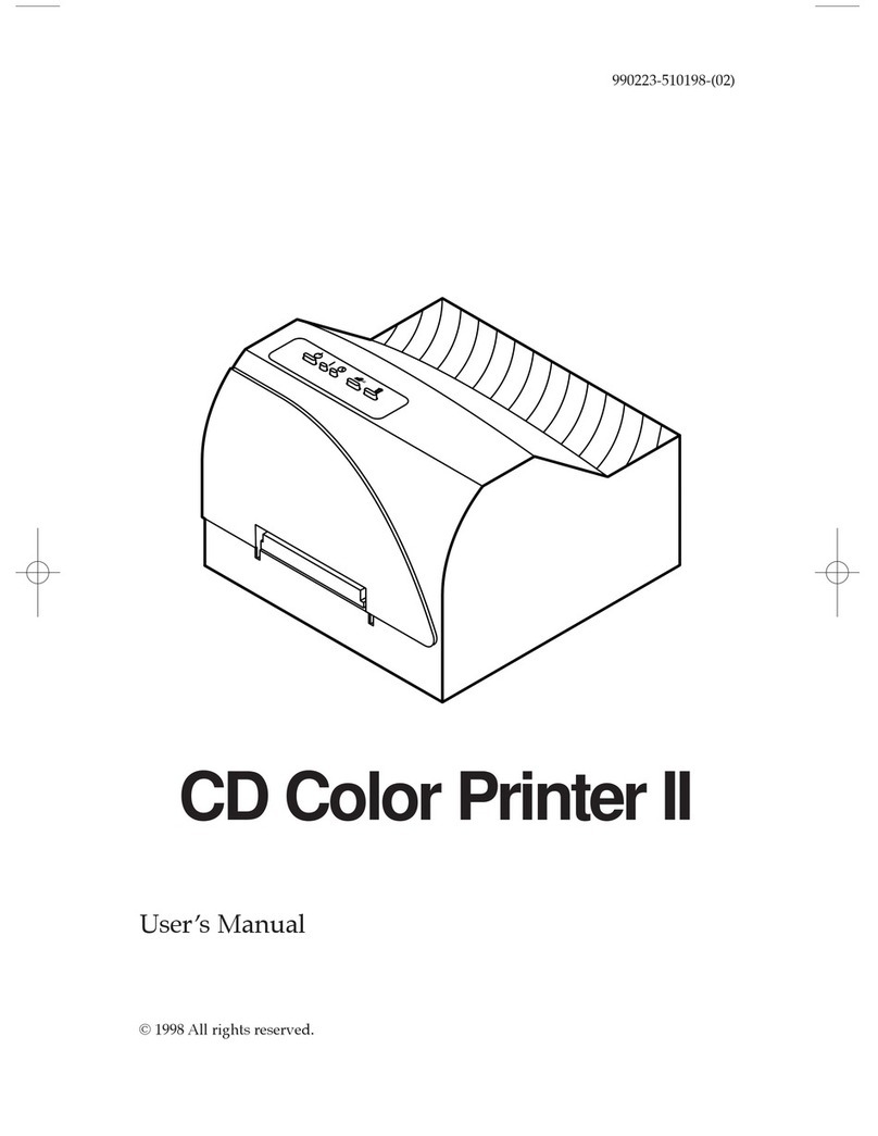 Primera CD Color Printer II User manual