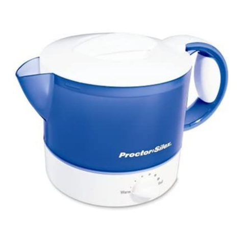 Proctor-Silex Hot Pot 840074300 User manual Proctor-Silex Hot Pot 840074300 User manual