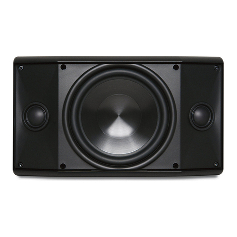 Proficient Audio Systems AW650blk owner's manual