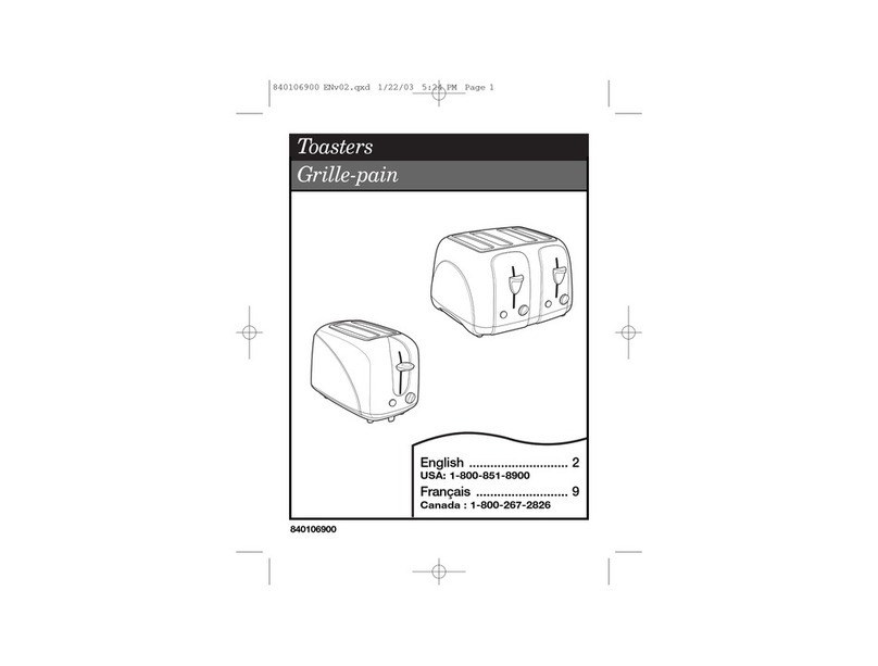 Proctor-Silex 24450 Use & care guide