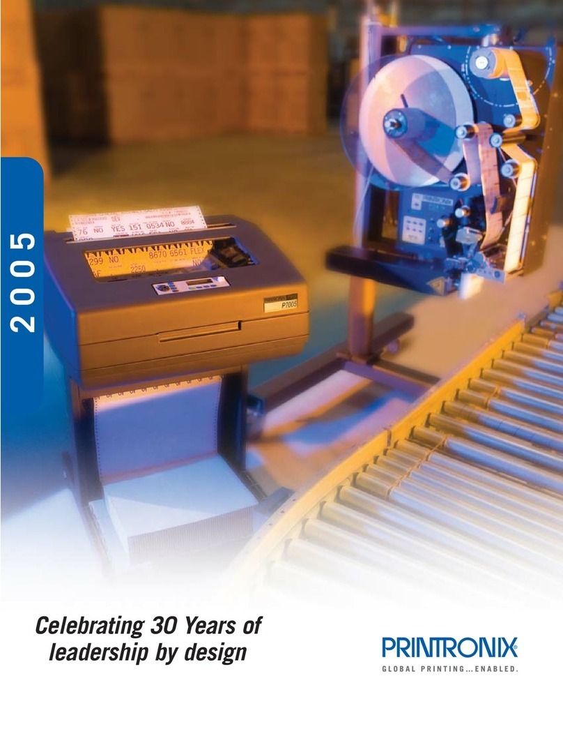 Printronix laser printers User manual