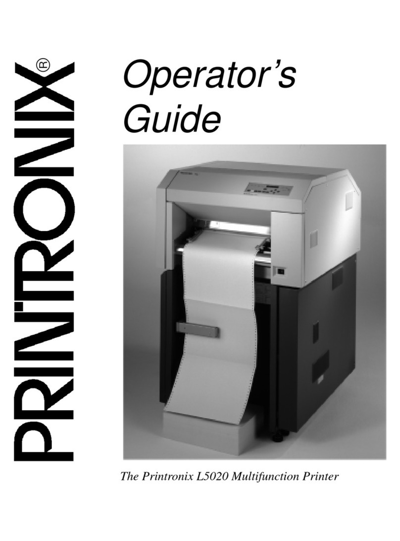 Printronix L5020 Manual