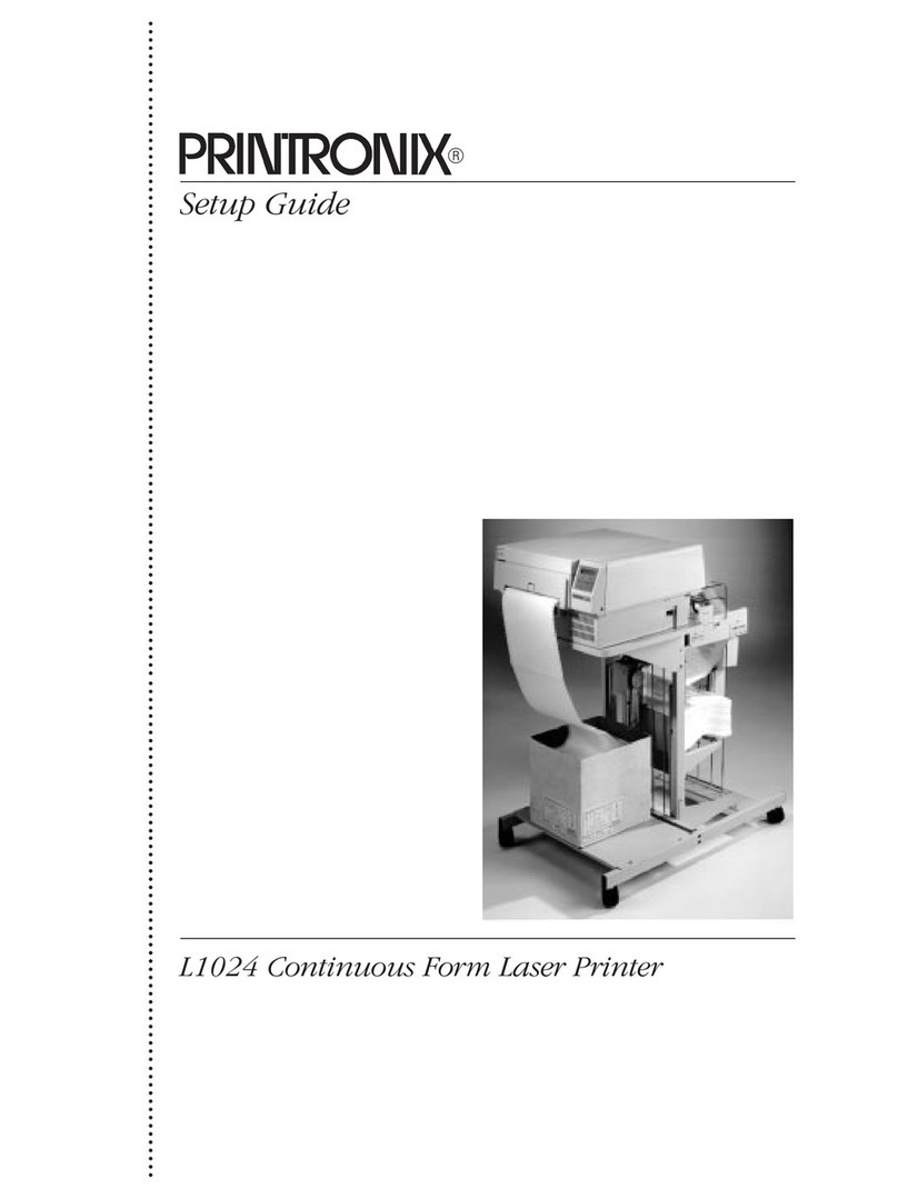 Printronix L1024 User manual