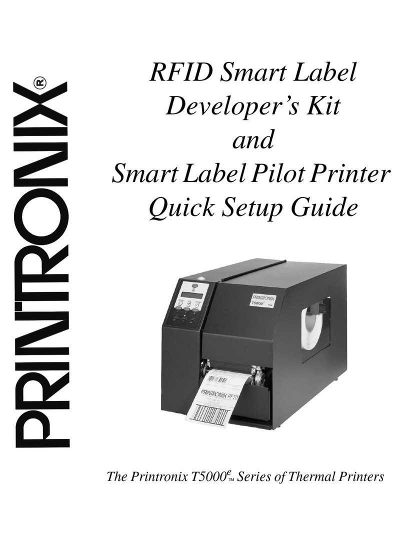 Printronix T5000e series User manual