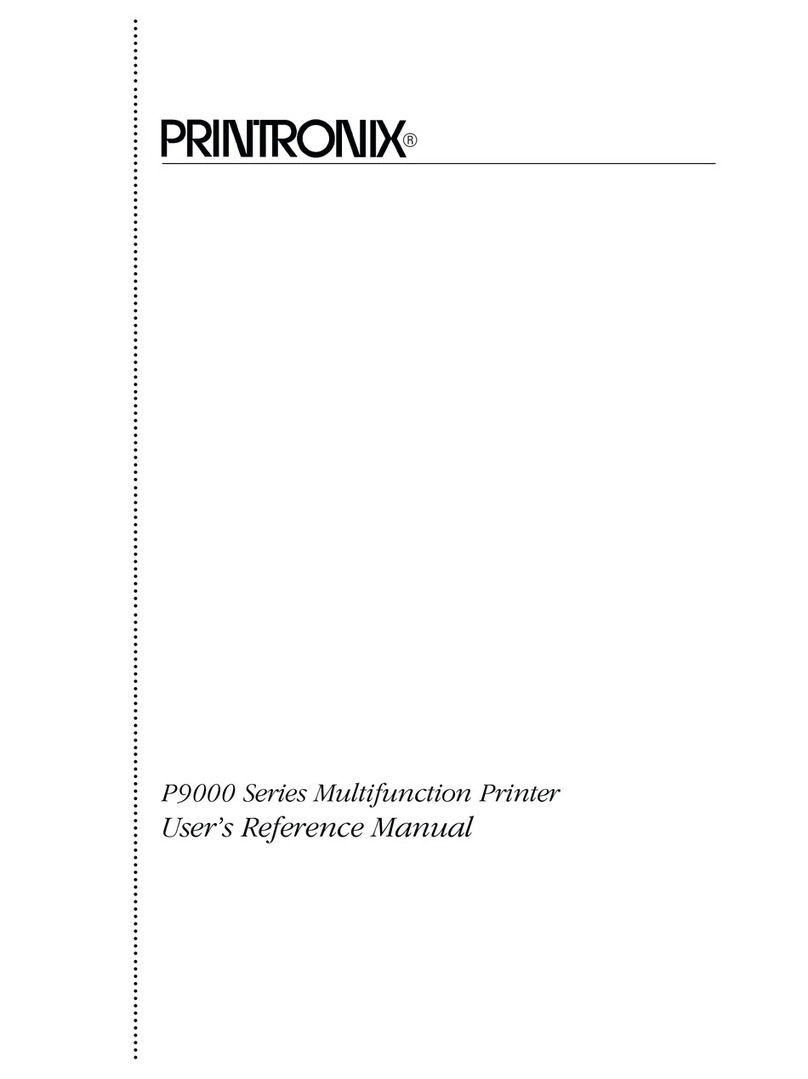 Printronix P9000 Series Assembly instructions