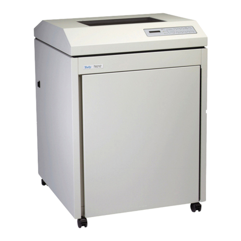 Printronix T6200 User manual