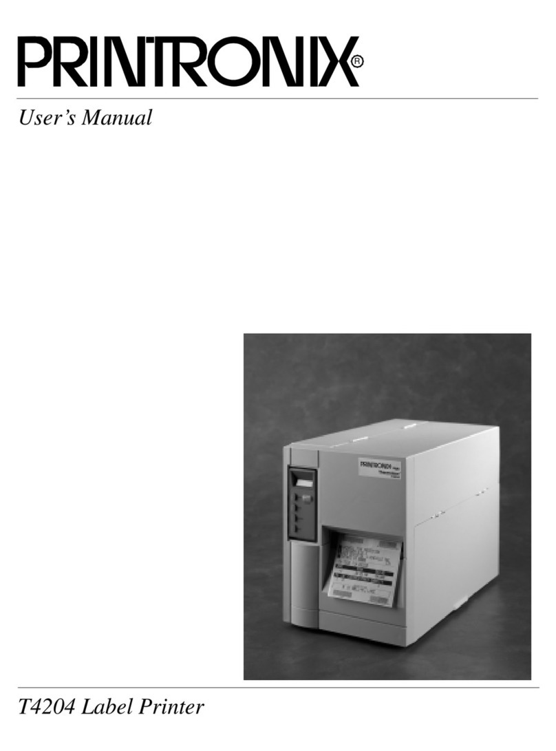 Printronix T4204 User manual