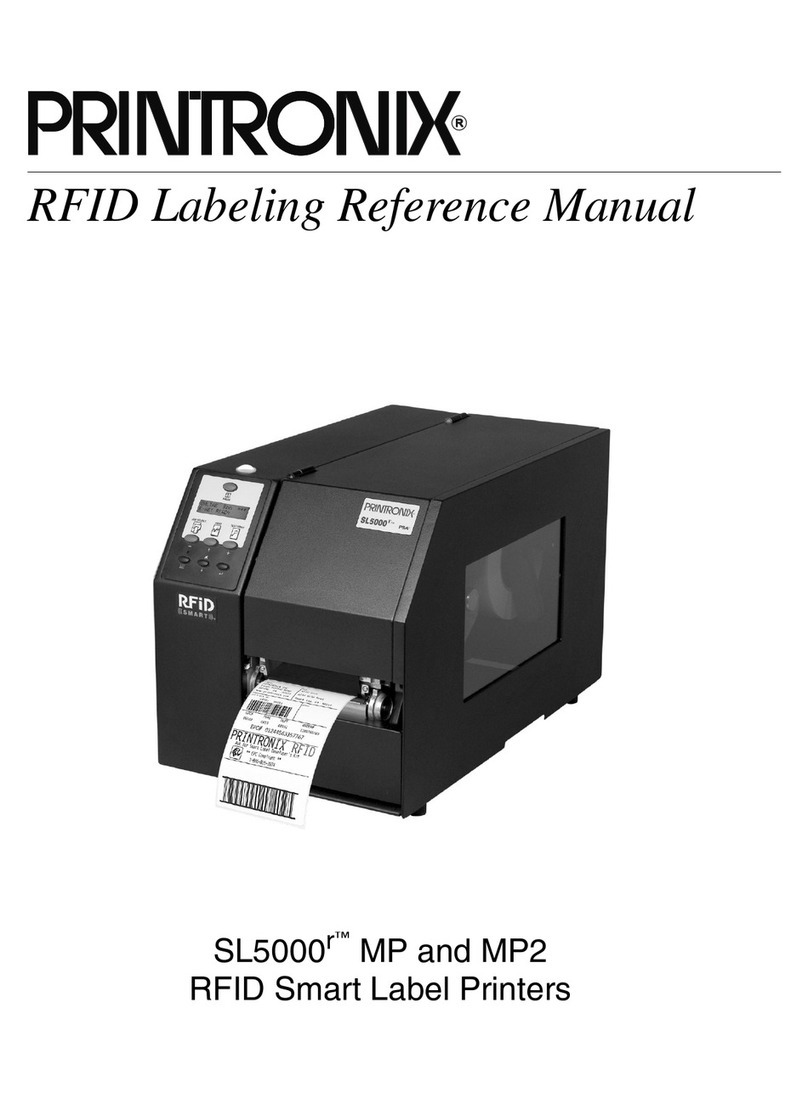Printronix SL5000r MP Reference manual