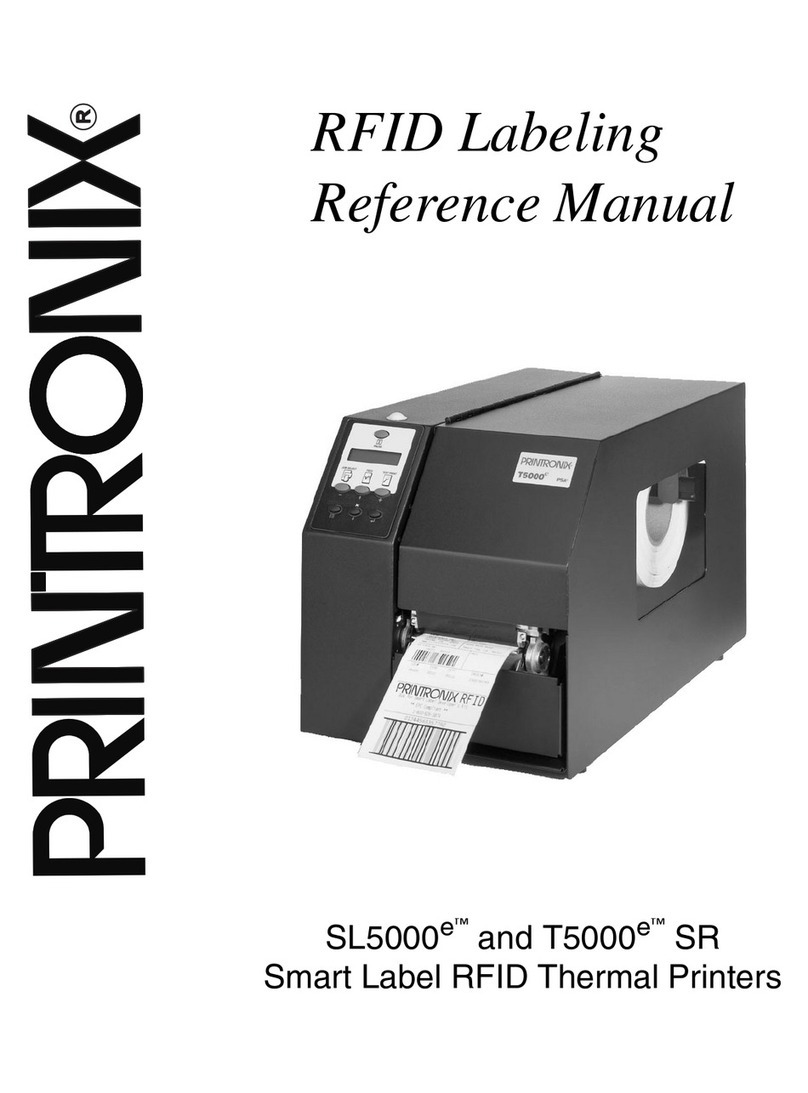 Printronix SL5000E series User manual