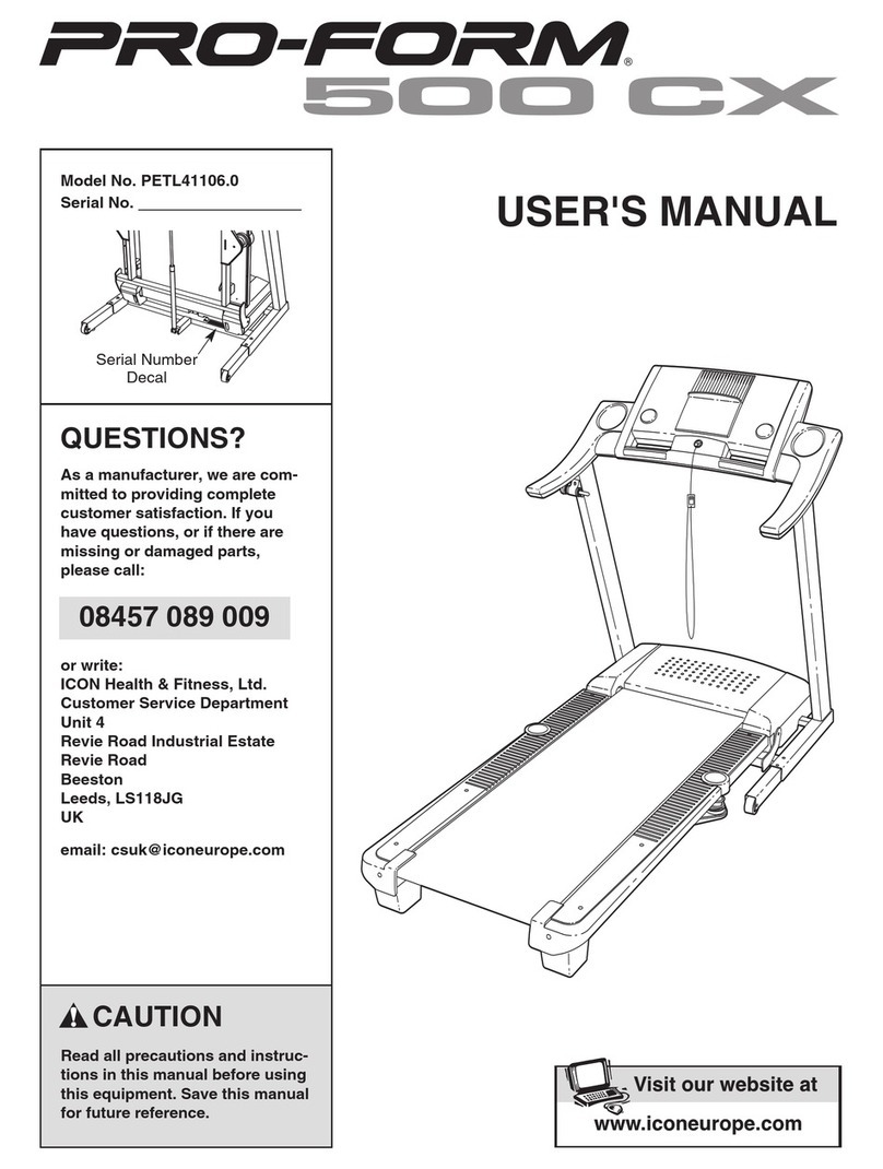 Pro-Form PETL41106.0 User manual