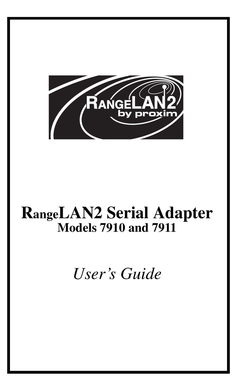 Proxim 7910 User manual