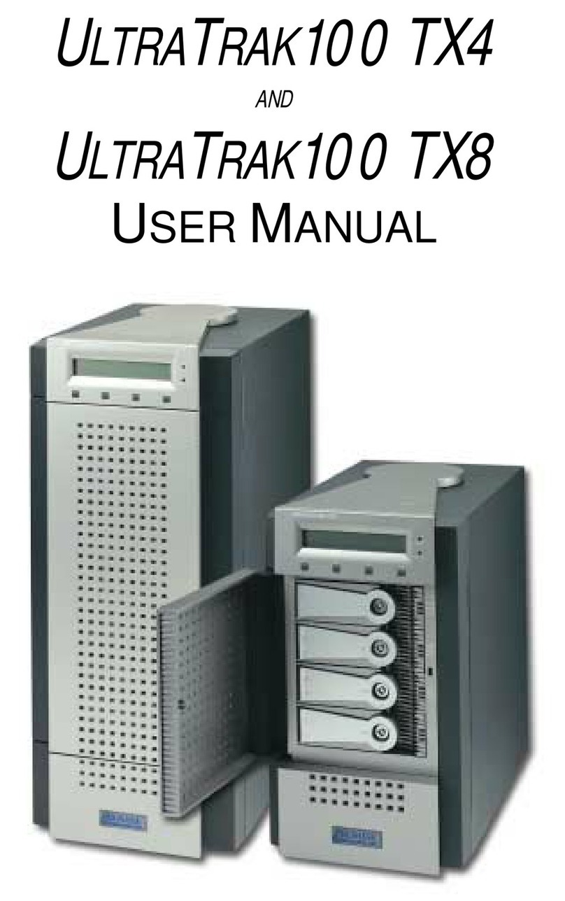 Promise UltraTrak100 TX4 user manual Promise UltraTrak100 TX4 user manual