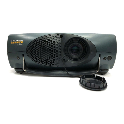 Proxima DP5800 User manual