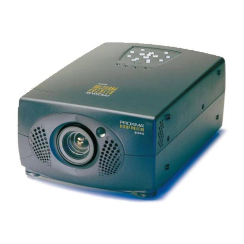 Proxima Desktop Projector 9200 user guide