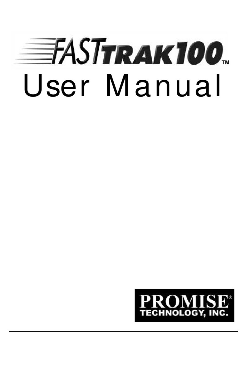 Promise FAST TRAK100TM User manual