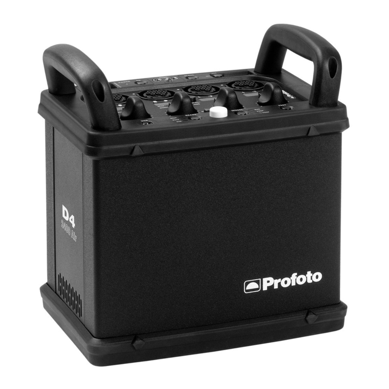 Profoto D4 User manual