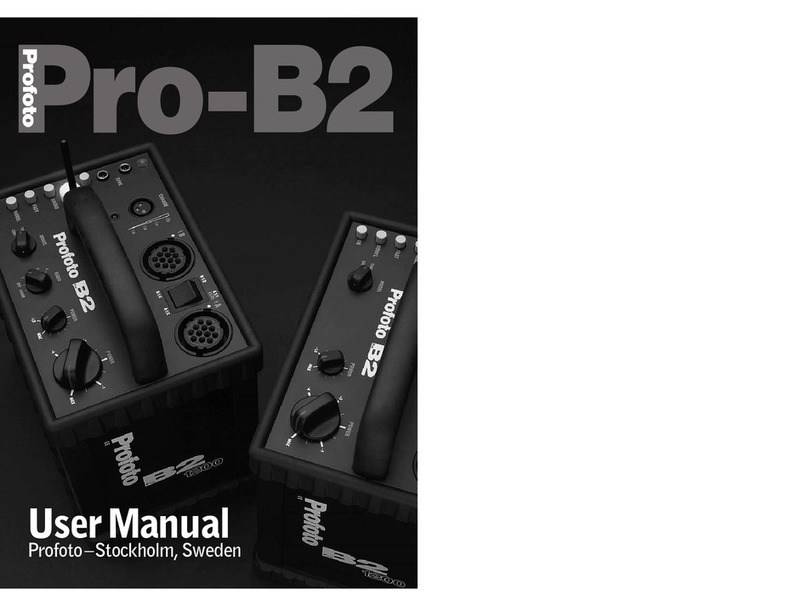 Profoto Pro-B2 User manual