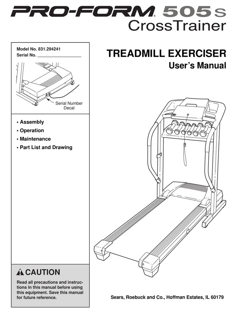 Pro-Form 831.294241 User manual